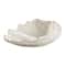 Hello Honey® 8" White Reactive Crackle Glaze Stoneware Shell Plates, 4ct.